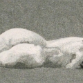 Sleeping Woman - 100x30cm