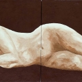 Sleeping Woman - 168x62cm
