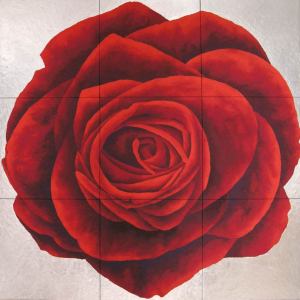 Mandala di Rosa Giacomina - 187x186cm